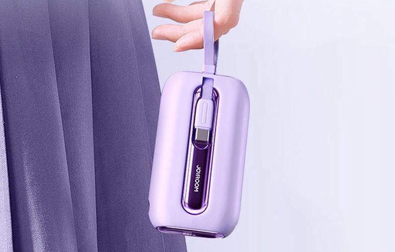 Powerbank Joyroom JR-L013 Colorful 10000mAh, 12W (Purple), Joyroom JR-L013 Purple