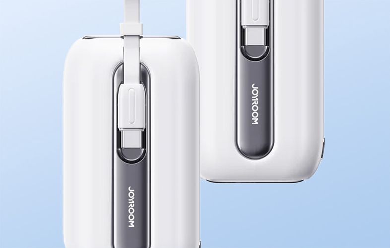 Powerbank Joyroom JR-L013 Colorful 10000mAh, 12W (White), Joyroom JR-L013 White