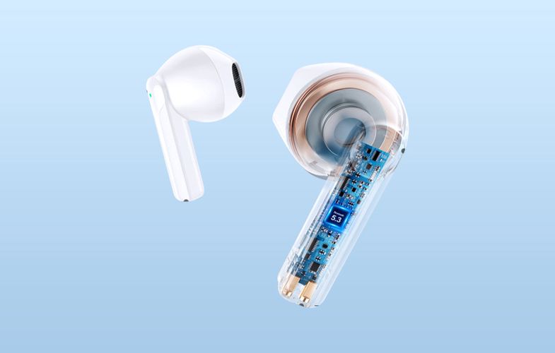 Earphones Dual-Mic ENC True Joyroom JR-TL11 (white), Joyroom JR-TL11 White