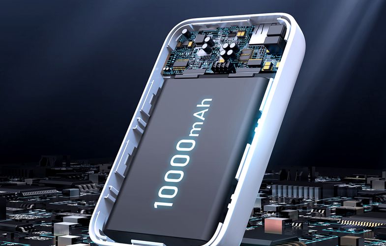 Mini Wireless PowerBank 20W 10000mAh Joyroom JR-W020 (white), Joyroom JR-W020 White