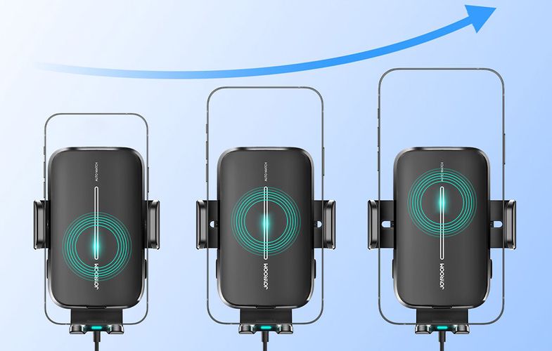 Car Dashboard Holder Joyroom JR-ZS245 with Qi Inductive Charger (Black), Joyroom JR-ZS245 Dashboard