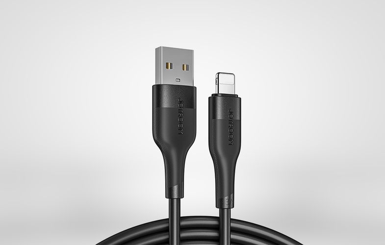 Charging Cable Lightning 3A 1m Joyroom S-1030M12 (black), Joyroom S-1030M12 1m LB