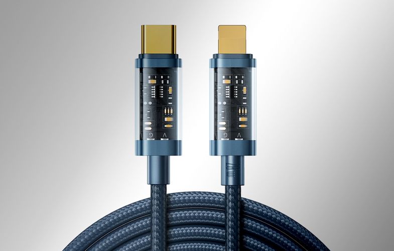 USB-C cable for Lightning Joyroom S-CL020A12 20W 1.2m (blue), Joyroom S-CL020A12 1.2m Blue