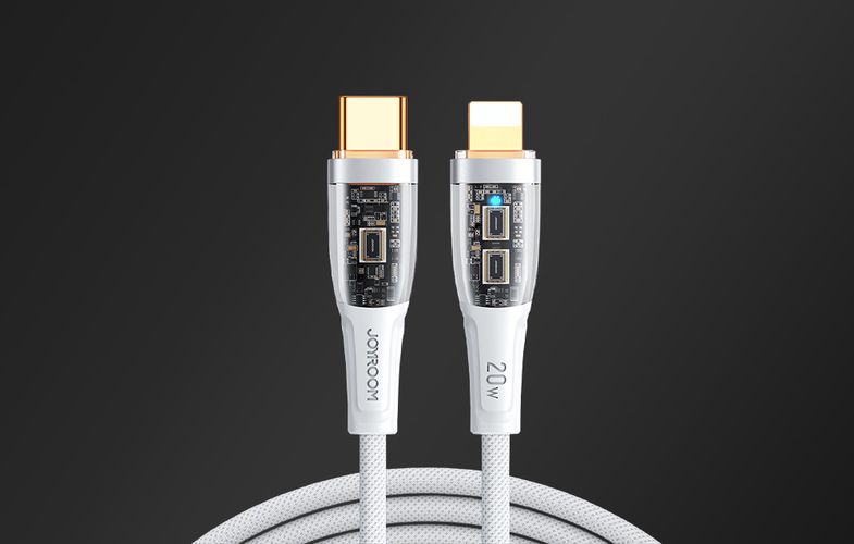 Cable to USB-C Lightning 20W 1.2m Joyroom S-CL020A3 (white), Joyroom S-CL020A3 1.2m LW