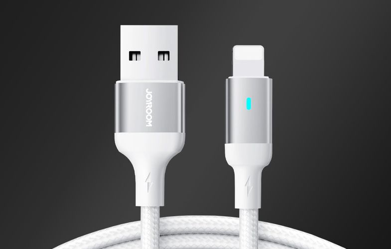 Cable to USB-A / Lightning / 2.4A / 2m Joyroom S-UL012A10 (white), Joyroom S-UL012A10 2m LW