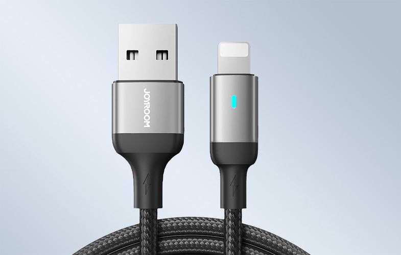 Cable to USB-A / Lightning / 2.4A / 3m Joyroom S-UL012A10 (black), Joyroom S-UL012A10 3m LB