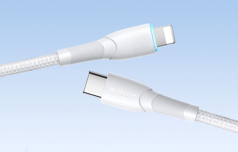 Cable Joyroom SA32-CL3 Starry USB-C to Lightning 30W 1m white, Joyroom SA32-CL3 1m Wh