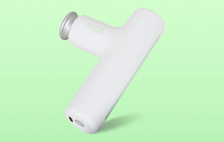 Vibrating gun massager KiCA Mini C (white), Kica KiCA Mini C (white)