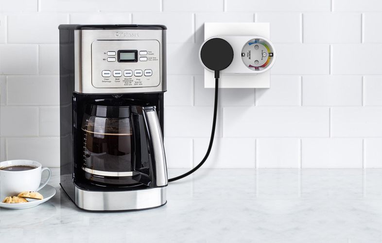 Išmanioji rozetė Wi-Fi 3680W, dviguba, su energijos matuokliu, TUYA / Smart Life, Gosund GOSUND-SP211 6972391280061
