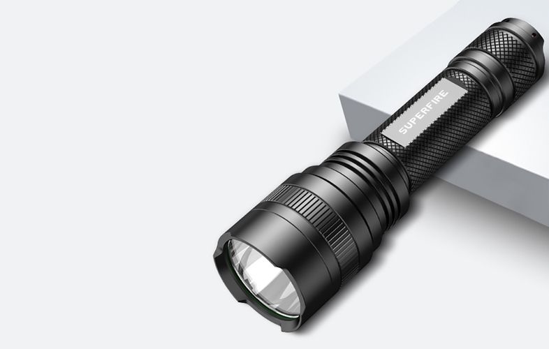 Flashlight Superfire C8-H, 1200lm, USB, Superfire C8-H