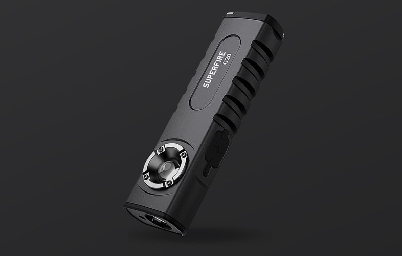 Multifunction Flashlight SuperFire G20, 470lm, USB, Superfire G20