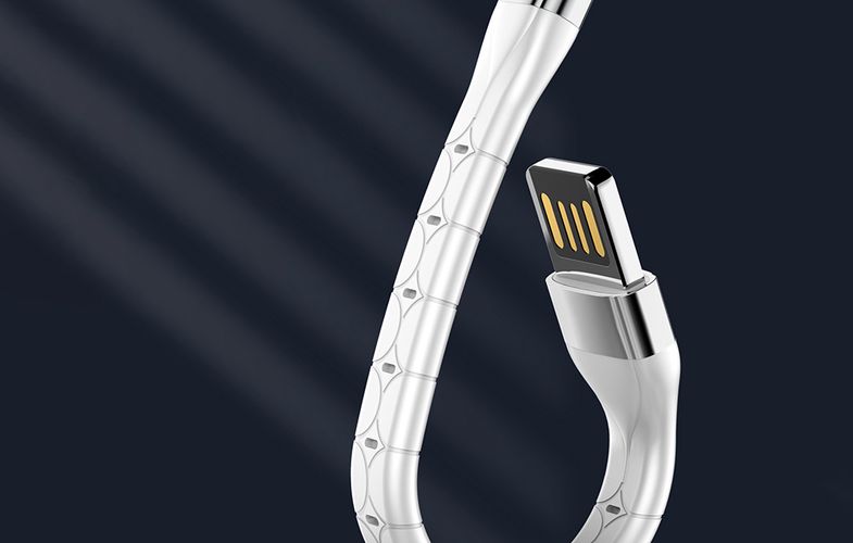 LDNIO LS50 0,15m USB - Micro USB Cable (White), LDNIO LS50 micro