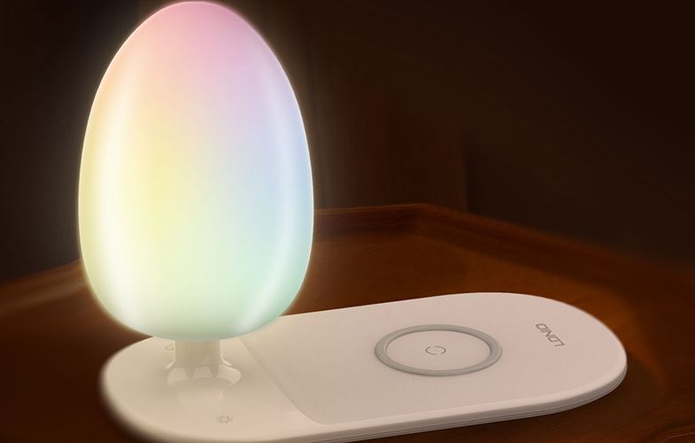 Night lamp with Qi wireless charging function, LDNIO Y3 (white), LDNIO Y3