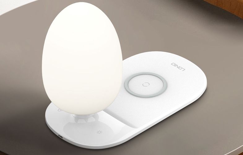 Night lamp with Qi wireless charging function, LDNIO Y3 (white), LDNIO Y3