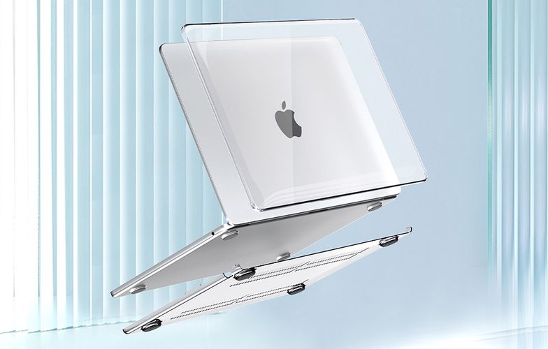 Lention Protective Case for Macbook Pro 14" (transparent), Lention PCC-SJ-PRO14N-TRA-NA