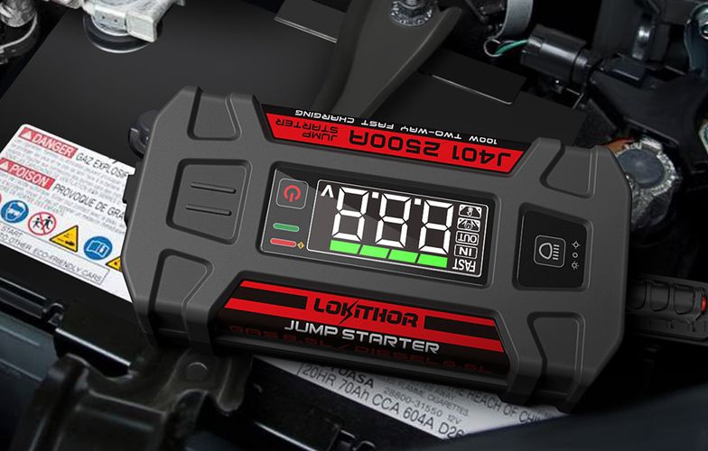 Lokithor J401 Jump Starter / Booster 2500A + Powerbank 20000mAh + Flashlight 4-in-1 Device, Lokithor J401