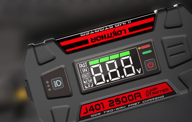 Lokithor J401 Jump Starter / Booster 2500A + Powerbank 20000mAh + Flashlight 4-in-1 Device, Lokithor J401