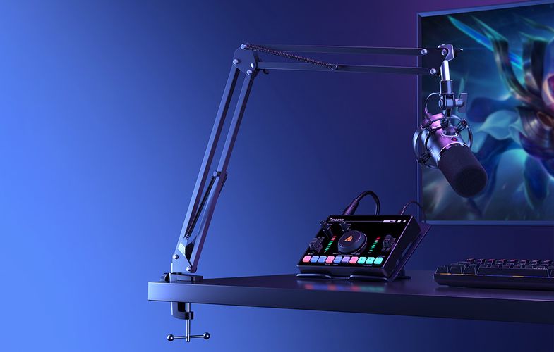 Dynamic Microphone Maono PD200XS (black), Maono PD200XS Black