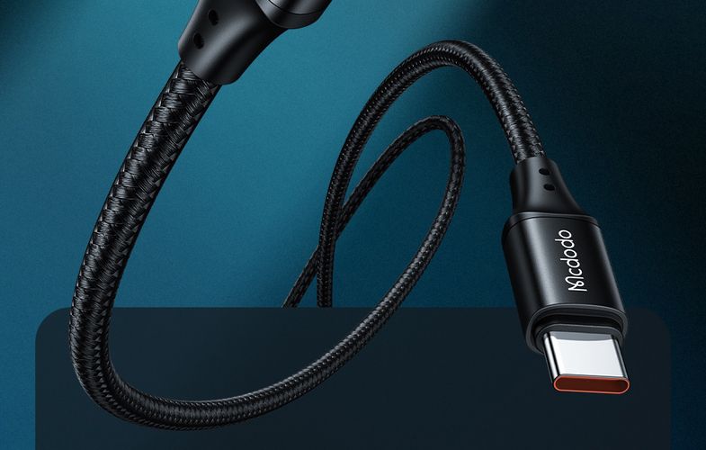 Cable Mcdodo CA-1100 USB-C to USB-C, 100W, 1.2m (black), Mcdodo CA-1100