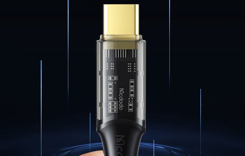 USB to USB-C cable, Mcdodo CA-2090, 6A, 1.2m (black), Mcdodo CA-2090