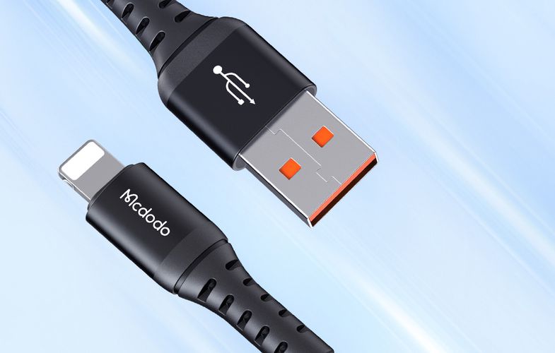 Lightning Cable Mcdodo CA-2260, 0.2m (black), Mcdodo CA-2260