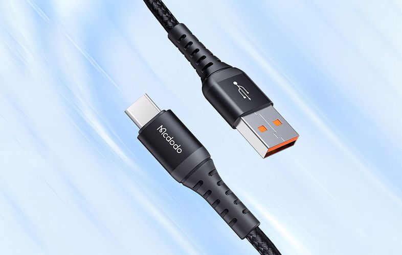 Cable USB-C  Mcdodo CA-2270, 0.2m (black), Mcdodo CA-2270