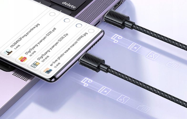Cable USB-A to USB-C Mcdodo CA-3650, 1.2m (black), Mcdodo CA-3650