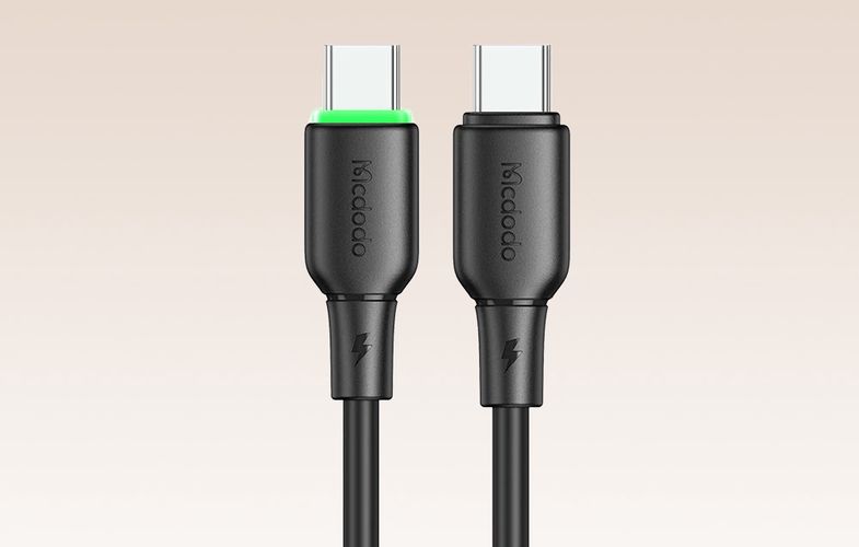 Cable USB-C do USB-C Mcdodo CA-4771 65W 1.2m (black), Mcdodo CA-4771