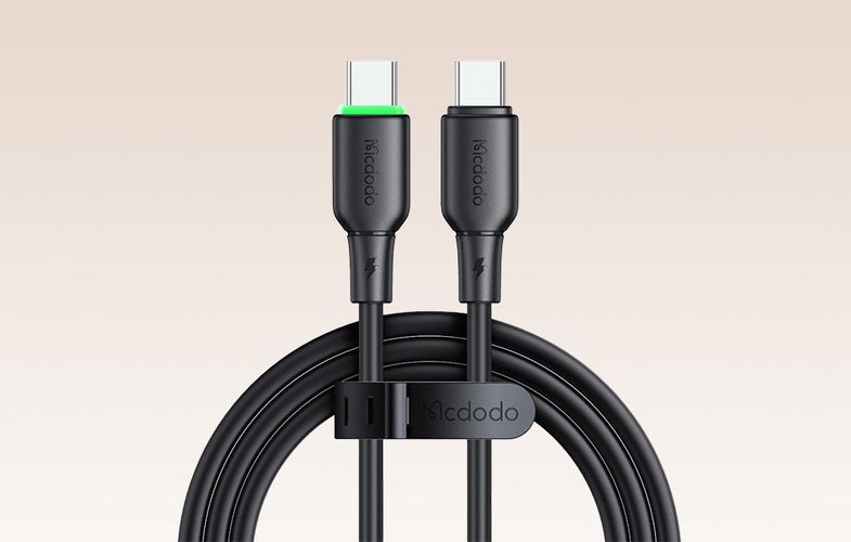 Cable USB-C do USB-C Mcdodo CA-4771 65W 1.2m (black), Mcdodo CA-4771