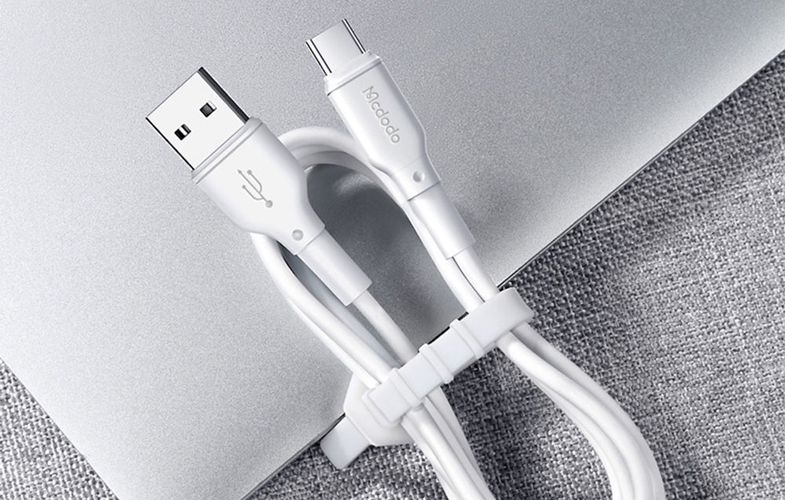 Cable USB-C Mcdodo CA-7280, 1.2m (white), Mcdodo CA-7280