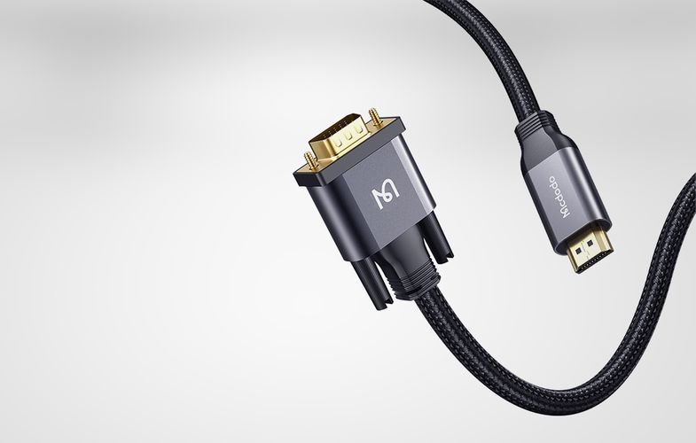 HDMI to VGA adapter Mcdodo CA-7770, 2m (black), Mcdodo CA-7770