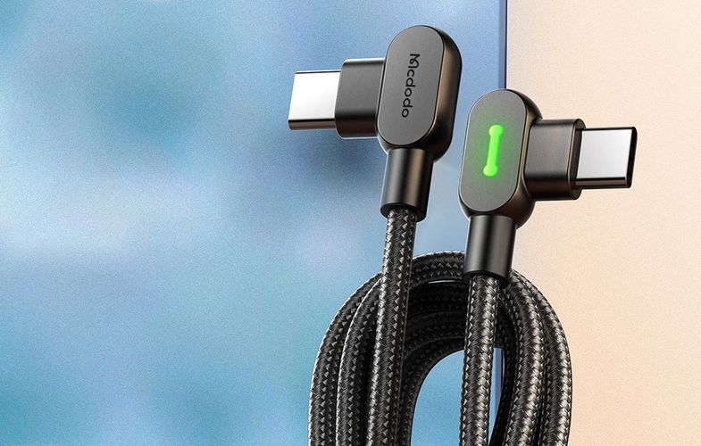 USB-C to USB-C Mcdodo 60W Cable, 2m (Black), Mcdodo CA-8081