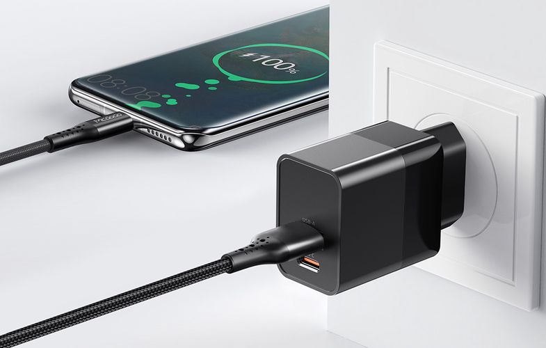 Fast Charger McDodo CH-1951 PD+QC 20W USB-A & USB-C, Mcdodo CH-1951