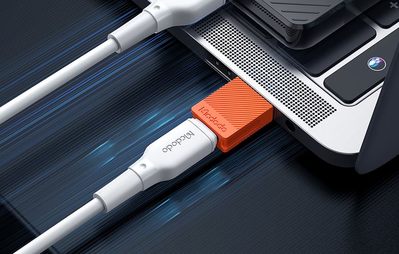 USB-C to USB 3.0 adapter, Mcdodo OT-6550 (orange), Mcdodo OT-6550