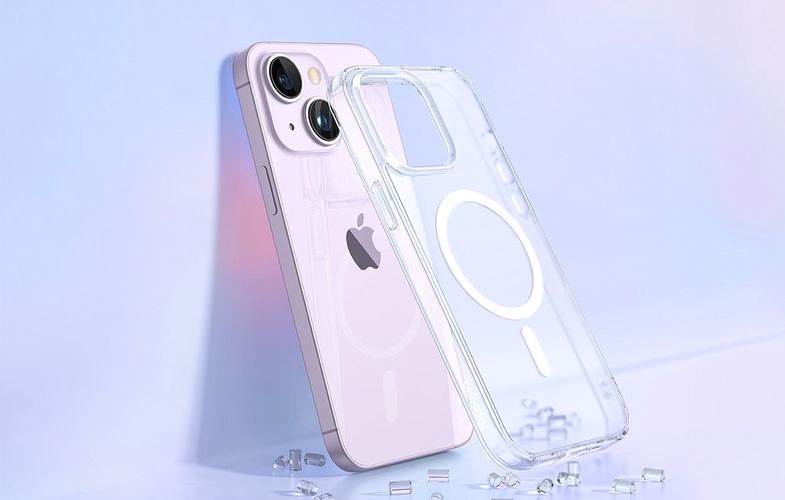 Magnetic case McDodo for iPhone 15 Plus (clear), Mcdodo PC-5333