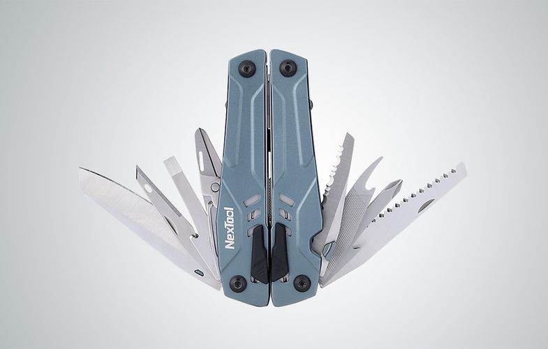 Multitool Nextool NE20045 15 in 1 + bit set (blue), Nextool NE20045