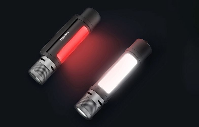 Mini Flashlight with Powerbank, alarm, workshop light Nextool NE20170 1000lm, Nextool NE20170