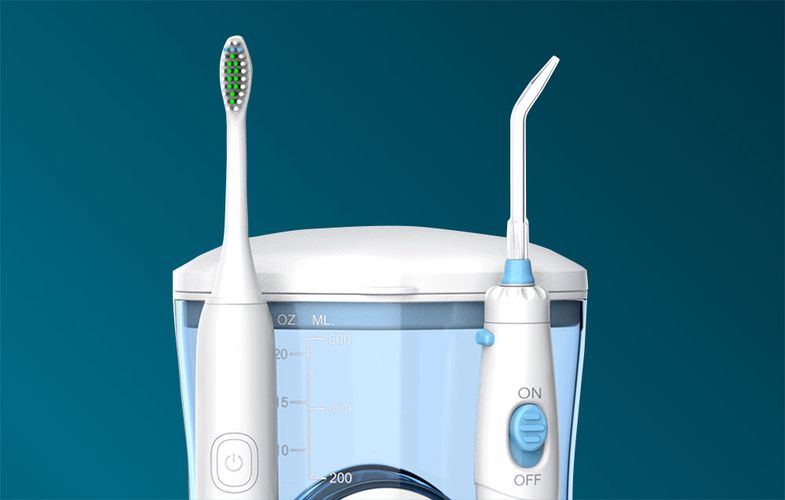 Nicefeel Deskopt water flosser + sonic toothbrush set FC163, Nicefeel FC163