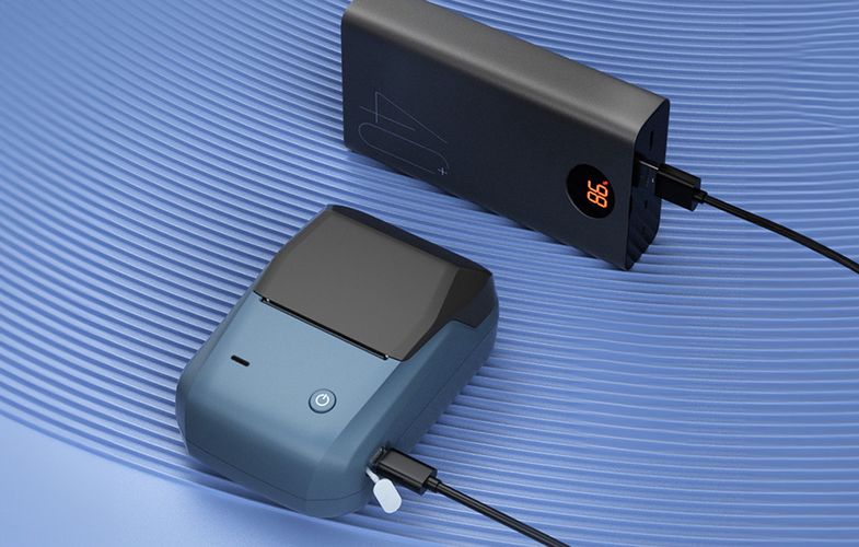 Niimbot B1 wireless label printer (LakeBlue), NIIMBOT B1