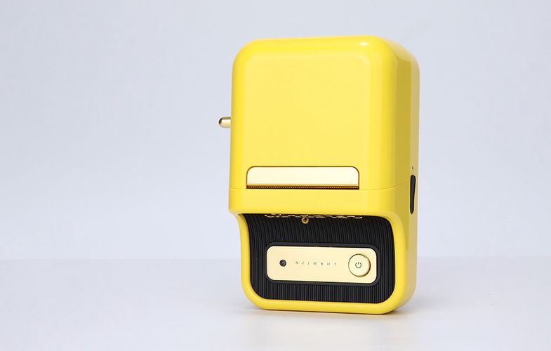 Portable Label Printer Niimbot B21 (yellow), NIIMBOT B21 Yellow