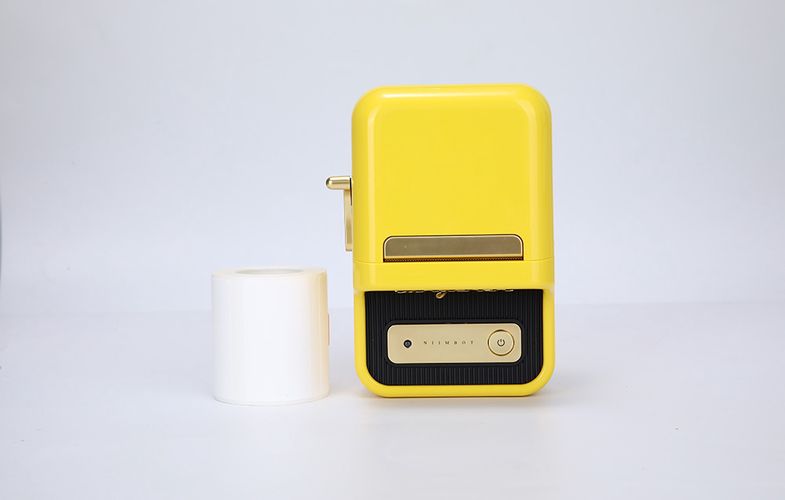 Portable Label Printer Niimbot B21 (yellow), NIIMBOT B21 Yellow