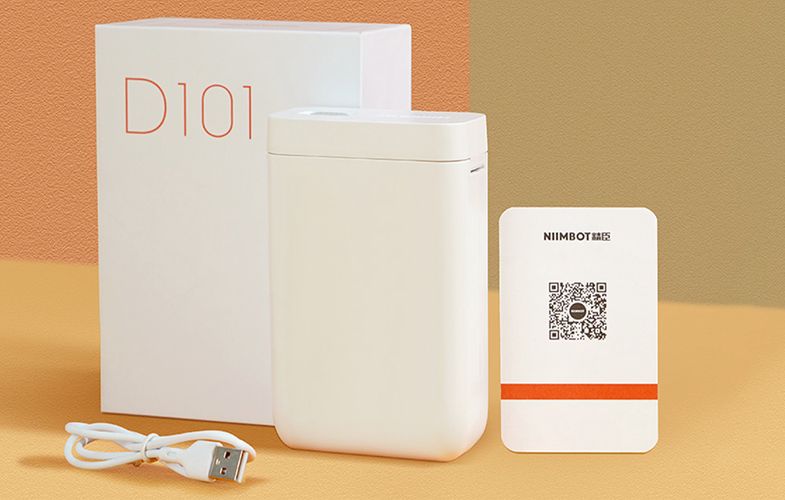 Portable Label Printer Niimbot D101 (White), NIIMBOT D101