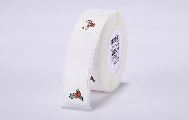 Thermal labels Niimbot stickers  T 12x30mm 210 psc (Christmas), NIIMBOT T12*30-210CHRISTMAS