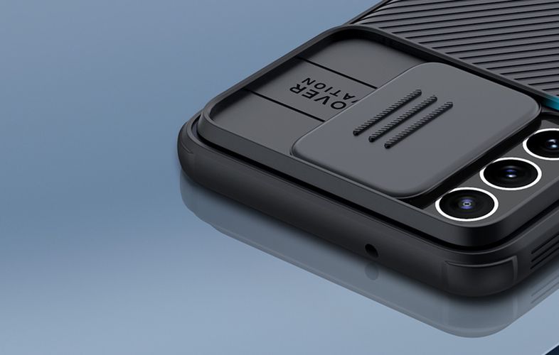 Case Nillkin CamShield Pro for SAMSUNG S21 FE 5G (black), Nillkin 6902048221222