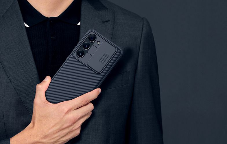 Nillkin CamShield Pro case for Samsung S23 (black), Nillkin 6902048258105