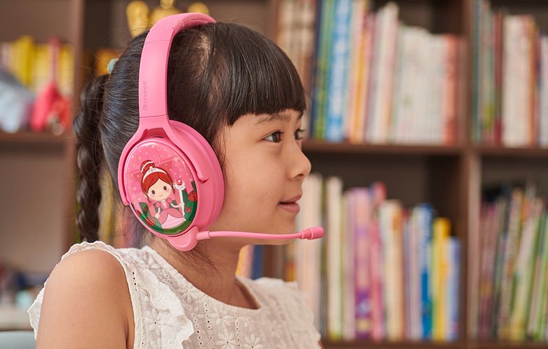 Wireless headphones for kids Buddyphones Cosmos Plus ANC (Pink), BuddyPhones BT-BP-COSMOSP-PINK