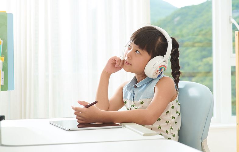 Wireless headphones for kids  Buddyphones Cosmos Plus ANC (White), BuddyPhones BT-BP-COSMOSP-WHITE