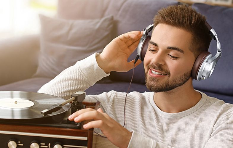 Headphones OneOdio A71 (brown), OneOdio A71 brown