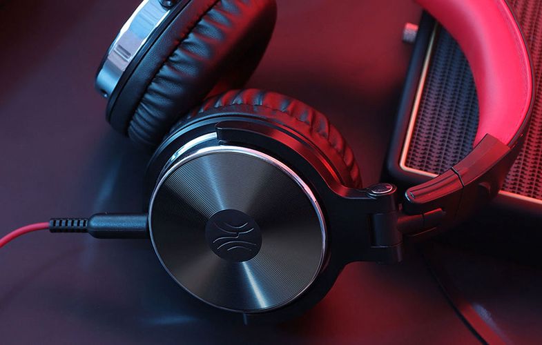 Wired Headphones OneOdio Pro10 (red), OneOdio Pro10 red