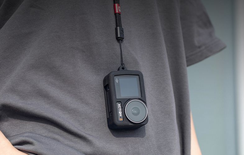 Silicone Rubber Case PGYTECH for OSMO Action (Black), PGYTECH P-32C-030